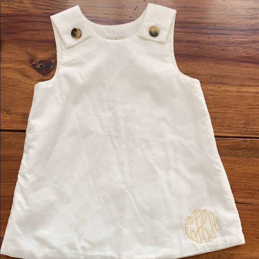 Corduroy jumper dress